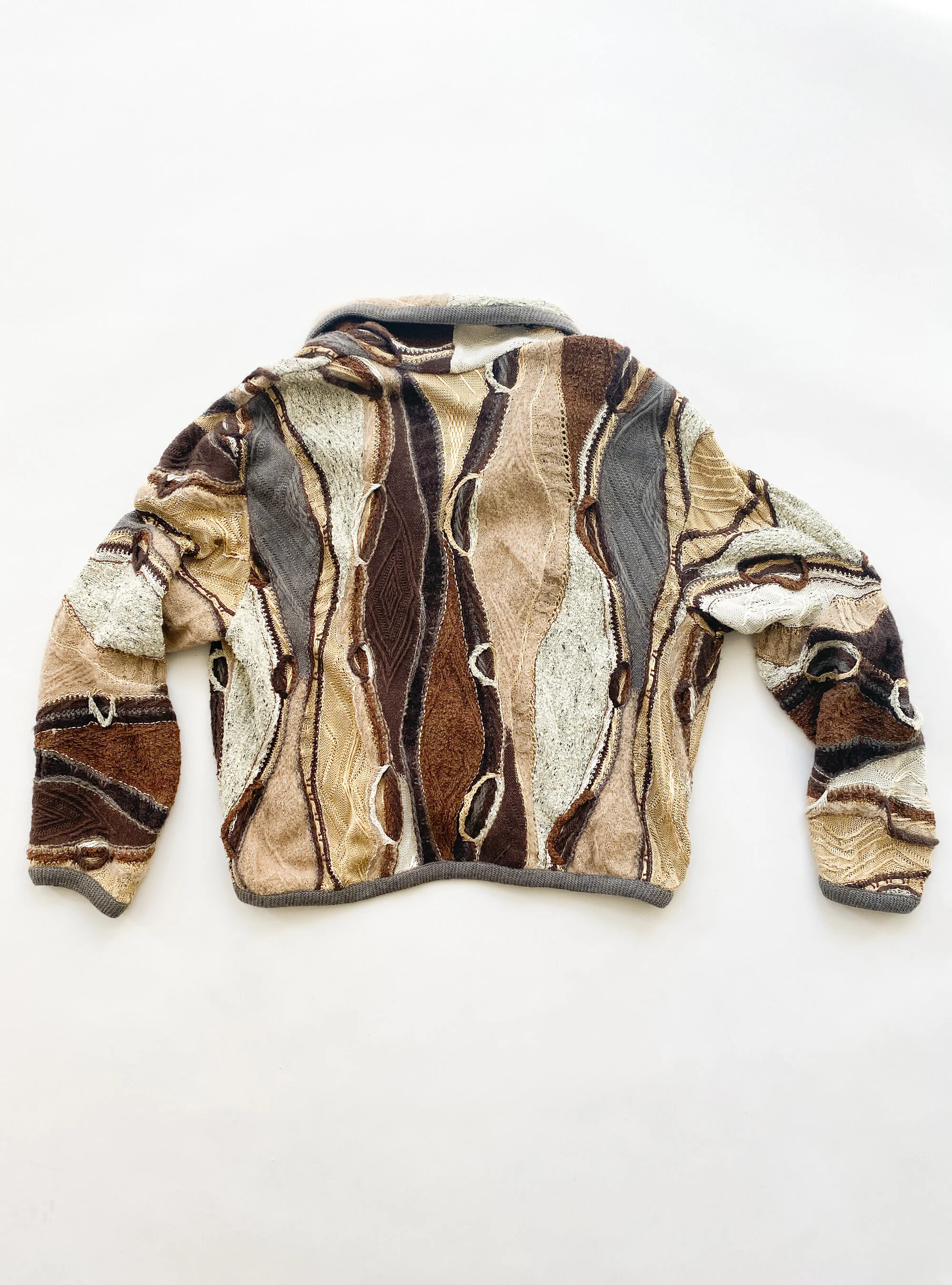 1980s Coogi Cashmere and Wool Cardigan — Wayward Collection